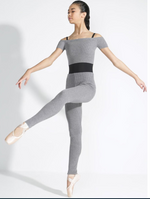 Capezio Ribbed Sweater Knit Legging, Adults