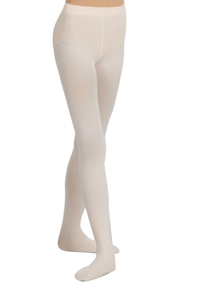 Capezio Ultra Soft Self Knit Waistband Footed Tight, Childs