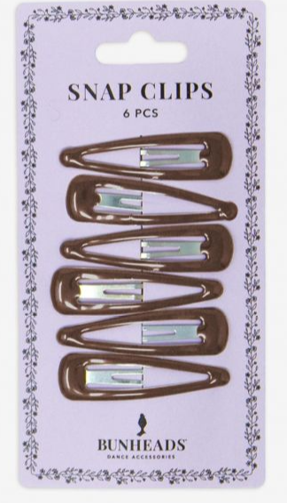 Capezio Bunheads Snap Clips