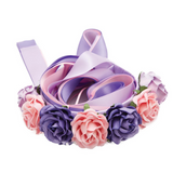 Capezio Mimy Flower Headband w/Ribbon