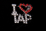 Mad Ally I Love Tap Brooch