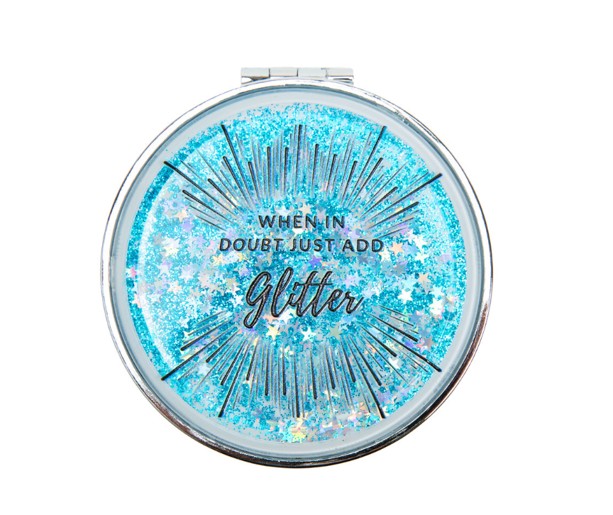 Mad Ally Compact Mirror Just Add Glitter