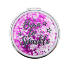 Mad Ally Compact Mirror Born To Sparkle