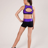 Energetiks Evelyn Gymnastics Range Crop Top, Childs