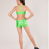 Energetiks Roxy Gymnastics Range Crop Top, Childs