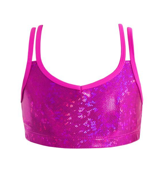 Energetiks Roxy Gymnastics Range Crop Top, Childs