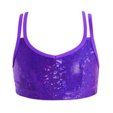 Energetiks Roxy Gymnastics Range Crop Top, Childs