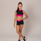 Energetiks Willow Crop Top, Childs
