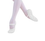 Energetiks Ballet Shoe Full Sole, White, Childs