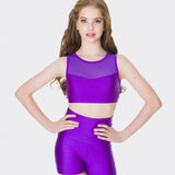 Studio 7 Mesh Crop Top, Childs