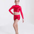 Studio 7 Down Town Long Sleeve Crop Top, Childs