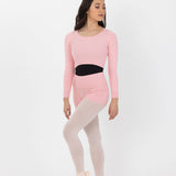 Studio 7 Ribbed Warm Up Top