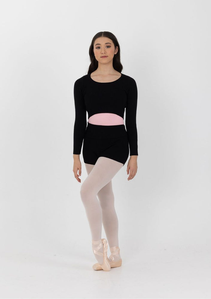 Studio 7 Ribbed Warm Up Top