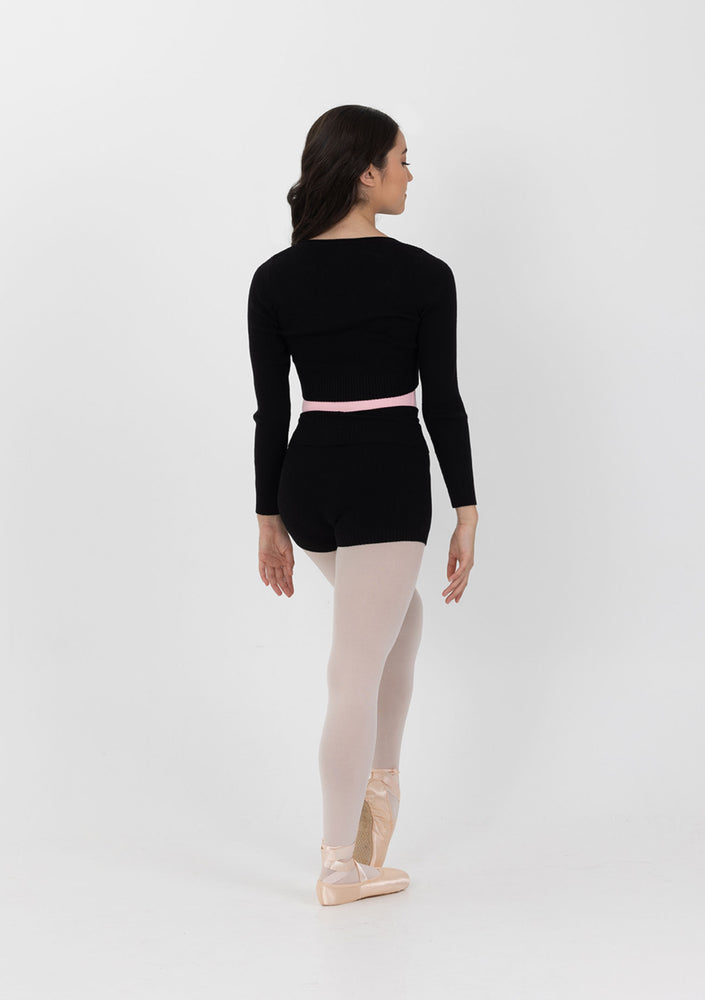 Studio 7 Ribbed Warm Up Shorts