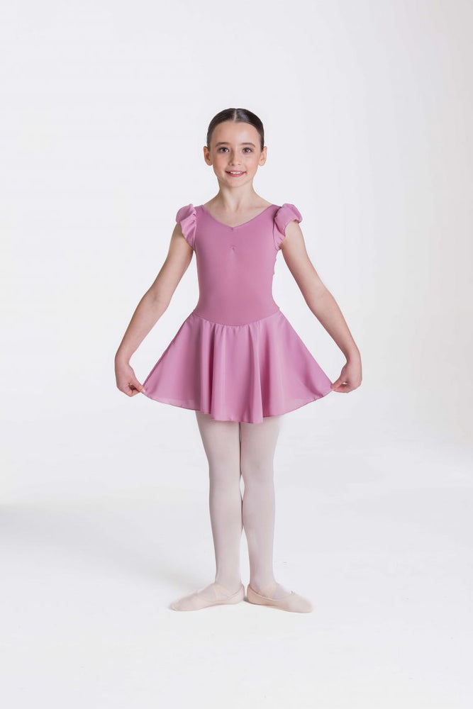 Studio 7 Cap Sleeve Chiffon Dress
