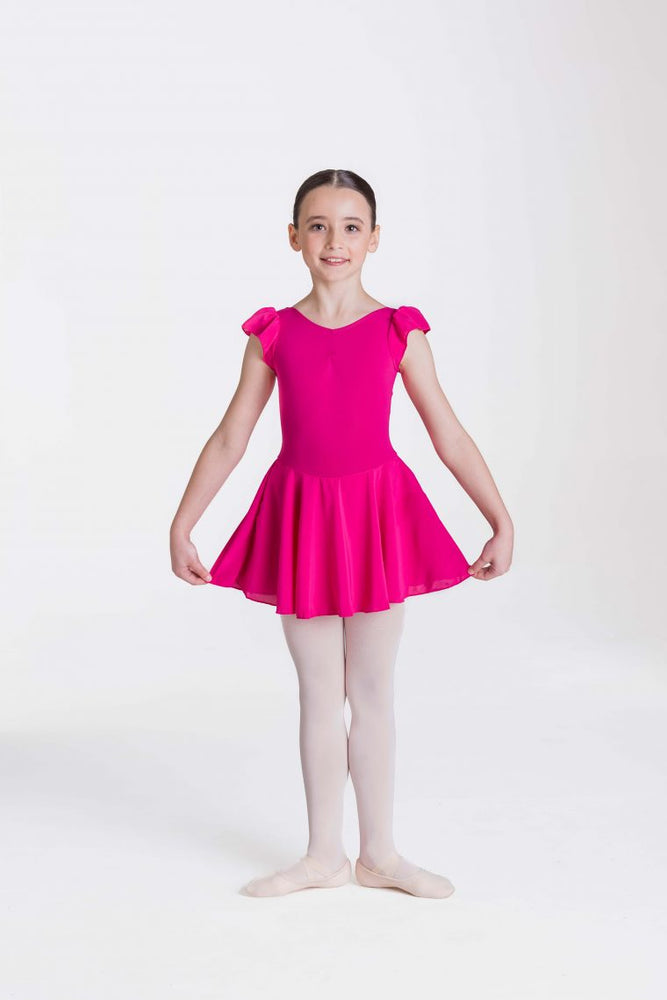 Studio 7 Cap Sleeve Chiffon Dress