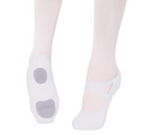 Capezio Hanami Canvas Ballet Shoe, Black, White, Childs