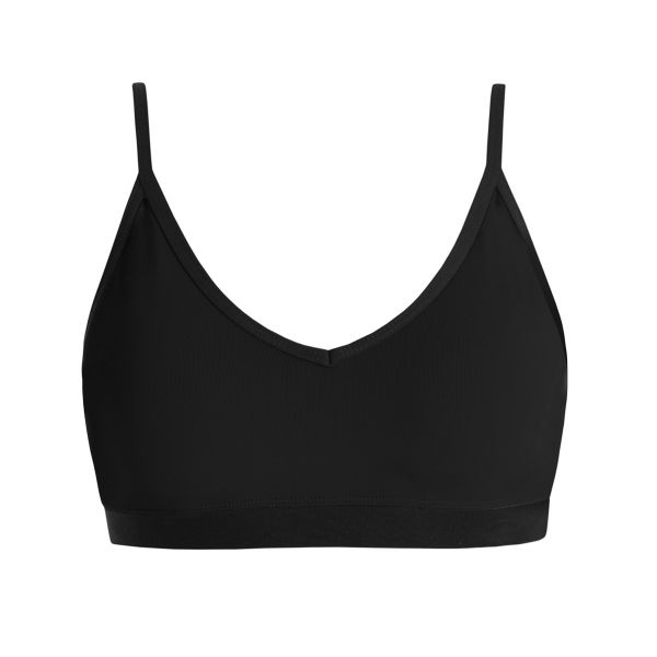 Black & Clear Back Bra Set, Interchangeable Straps