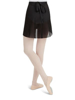 Capezio Georgette Wrap Skirt, Adults