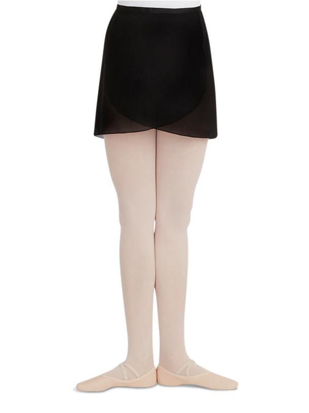 Capezio Georgette Wrap Skirt, Adults