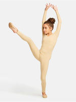 Capezio Basics Long Sleeve Unitard, Childs