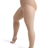 Capezio Self Knit Waist Stirrup Tight, Adults