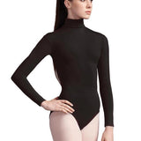Capezio Basics Turtleneck Long Sleeve Leotard, Adults
