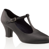 Capezio Footlight T-Strap Character Shoe, Adults