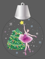 Mad Ally Christmas Decoration Pink Ballerina