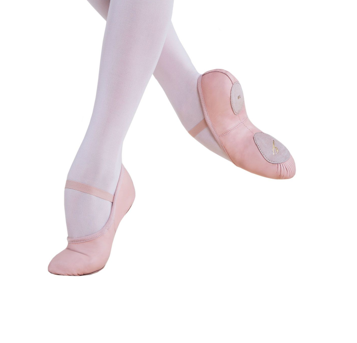 Energetiks Ballet Shoe Leather Split Sole, Adults